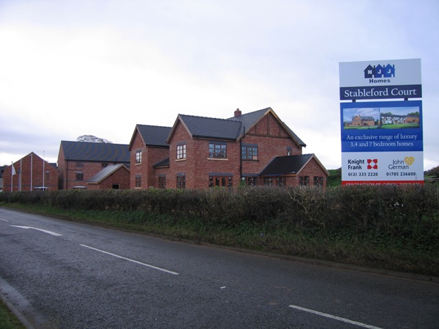 Residential Development at The Former Cock Inn, Stableford, Staffordshire