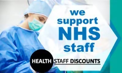 Discounted Rates for NHS and Blue Card Holders